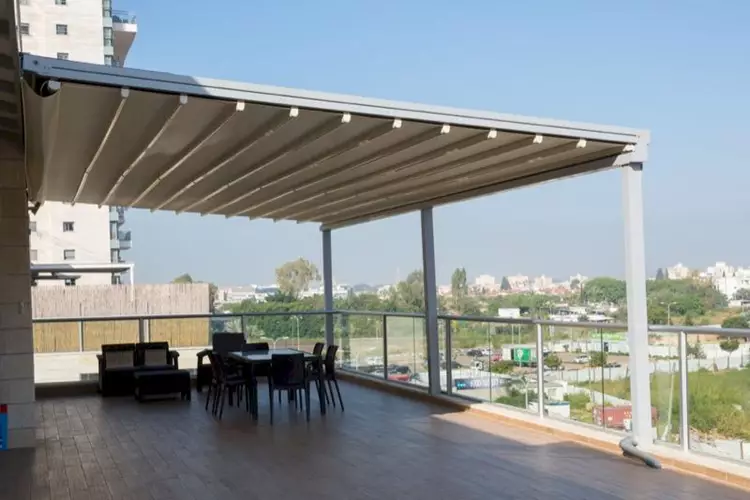 פרגולת אלומיניום 4